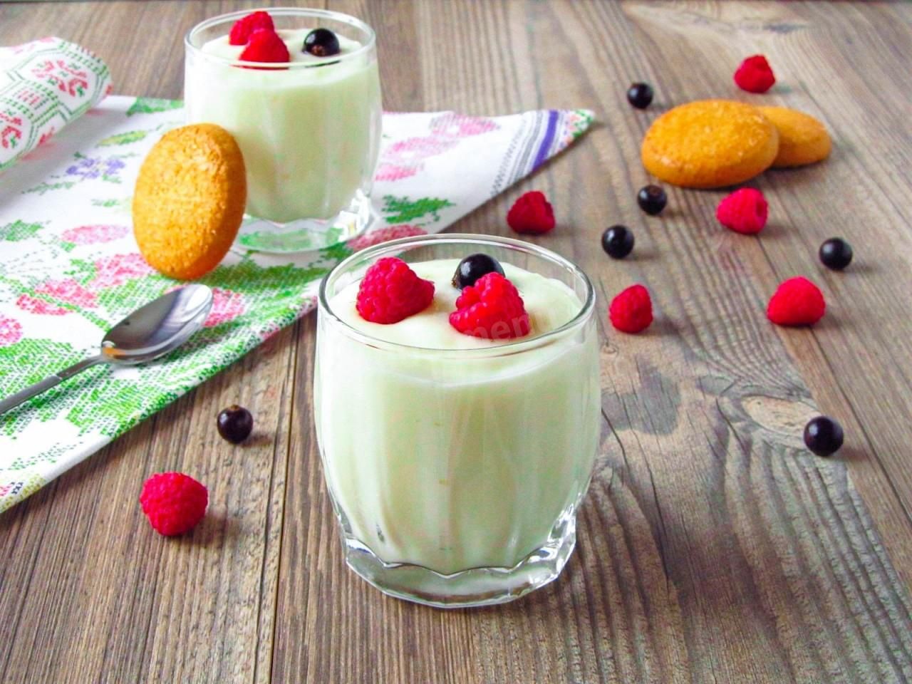 რძის კისელი  · .